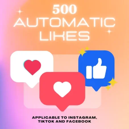 500 Automatic Likes